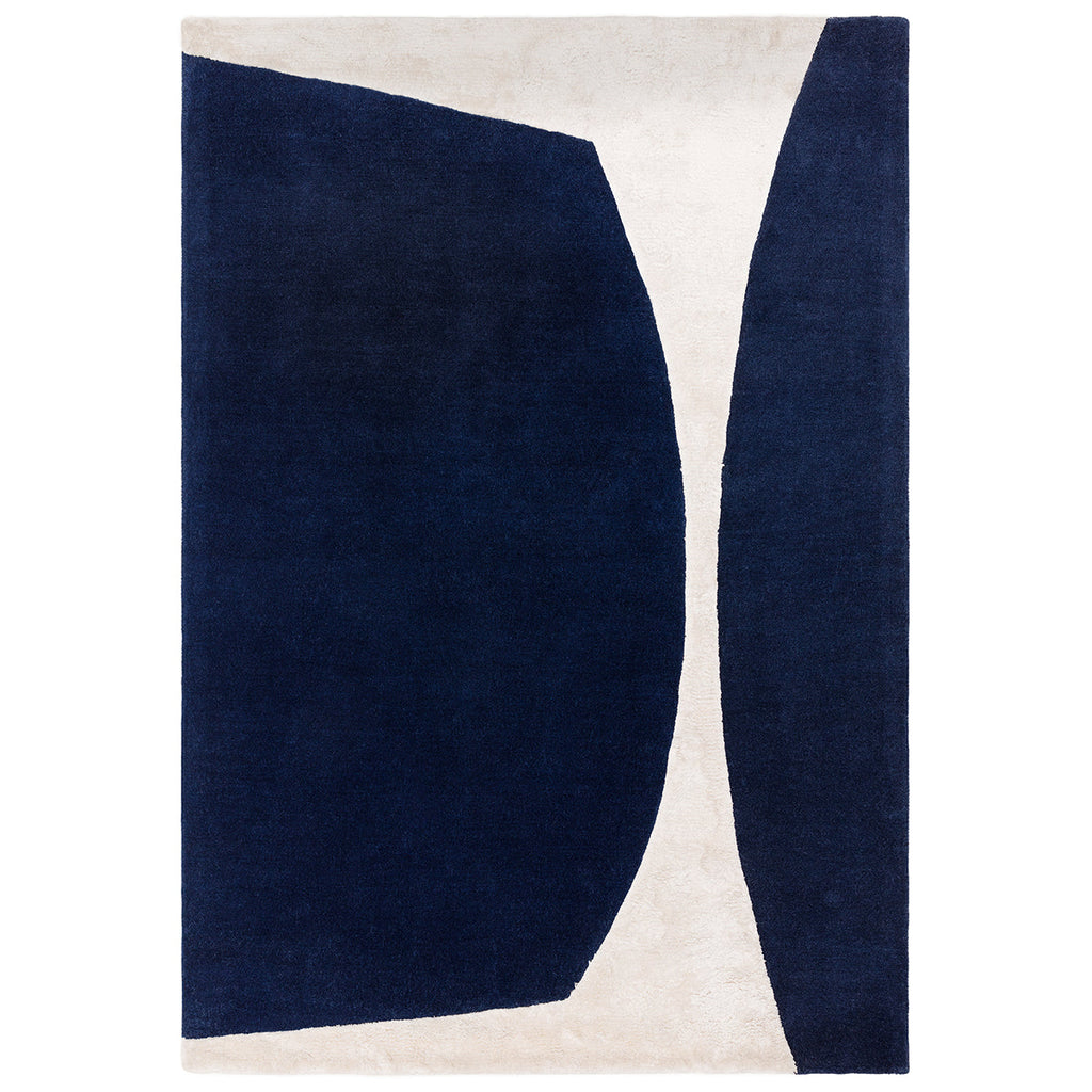 Asiatic Matrix 102 Signature Indigo Rug