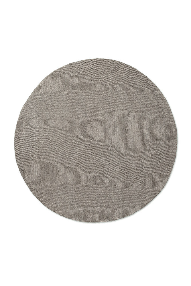 Alfombra redonda B&amp;C Decor Echo Pebble 089704