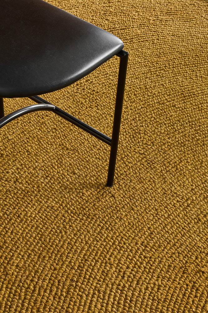 Alfombra redonda B&amp;C Decor Echo Ochre 089706