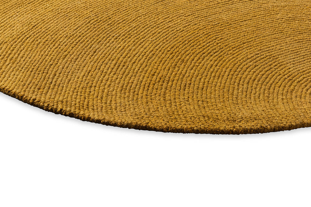 Alfombra redonda B&amp;C Decor Echo Ochre 089706