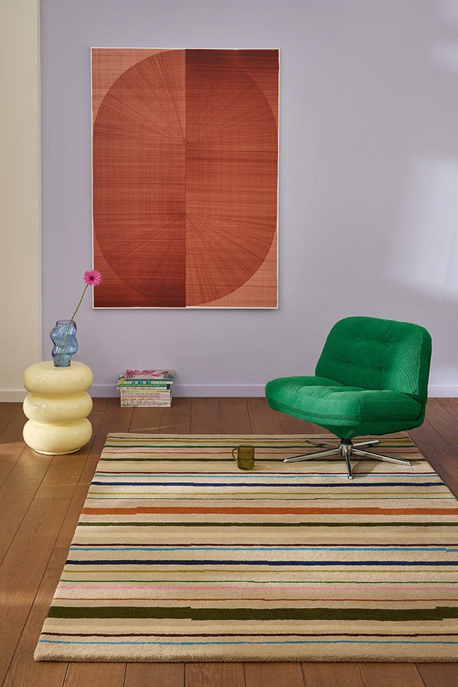 B&C Decor Shift Multi Beige 089903 Rug