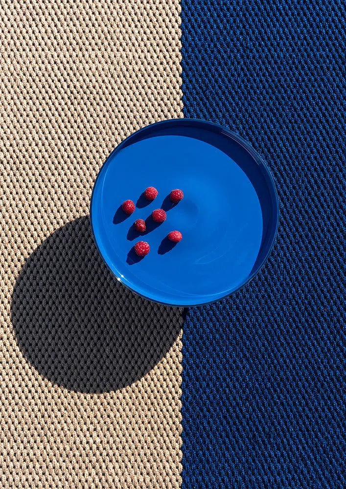 Alfombra para exteriores Brink &amp; Campman Deck azul eléctrico 496708