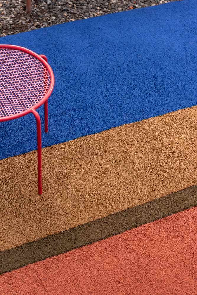 Alfombra para exteriores Brink &amp; Campman Habitat Festival Stripe Blue 496518