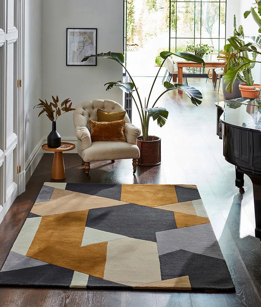 Alfombras Harlequin Popova Caramel Slate Shell 143101