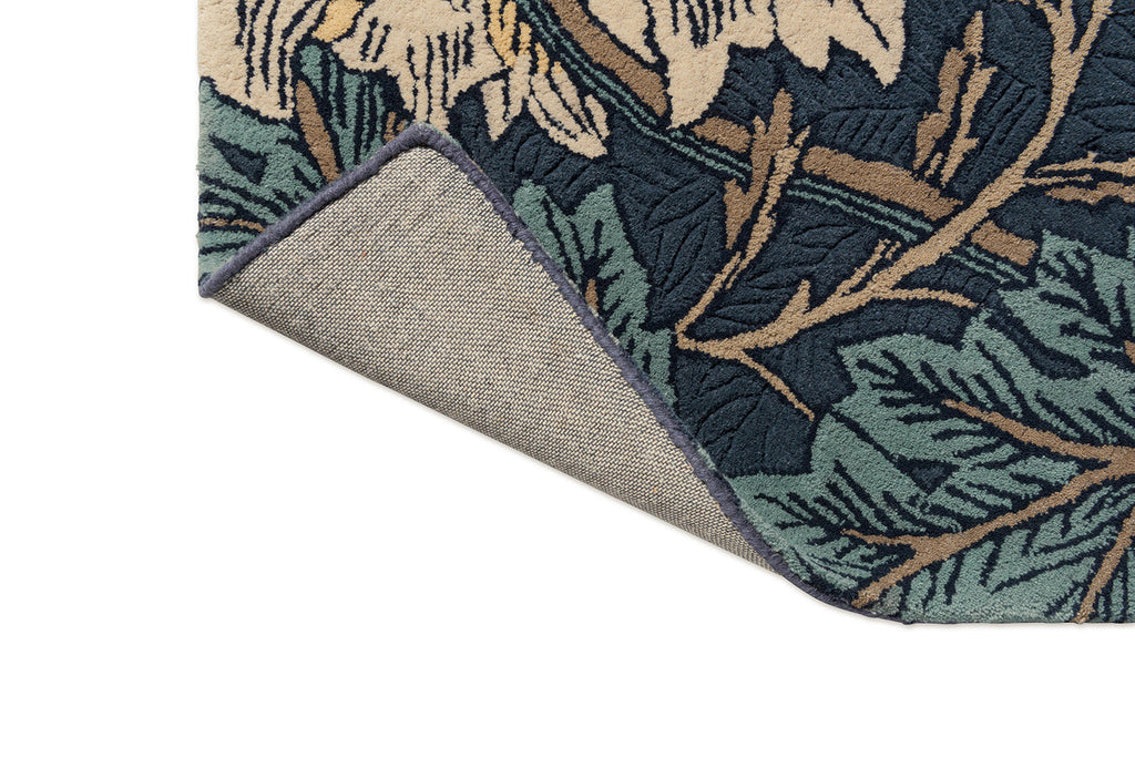 Alfombra Morris &amp; Co Honeysuckle &amp; Tulip Woad - Tomillo 130408