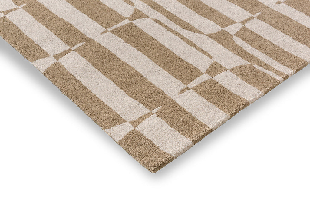 Scion Lohko Stripe Pebble 123101 Rug