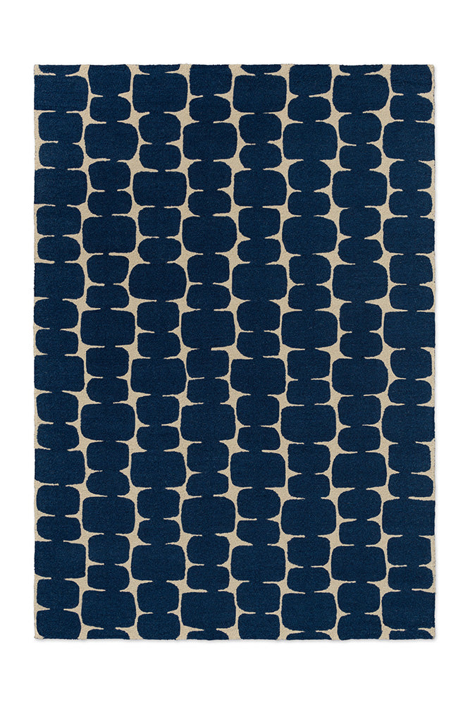 Alfombra Scion Little Lohko Indigo 124208