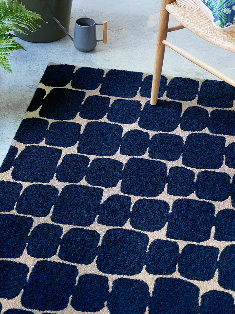 Alfombra Scion Little Lohko Indigo 124208