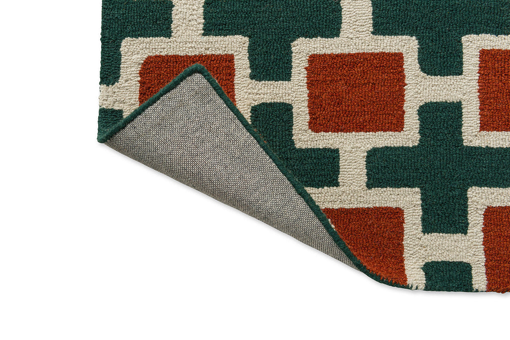 Scion Hatch Rust 124903 Rug